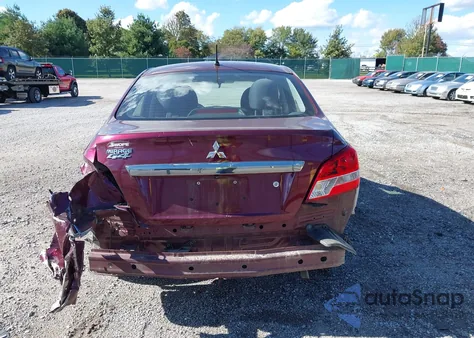 2020 Mitsubishi Mirage G4 Es from USA, damaged, VIN ML32F3FJ6LHF06954